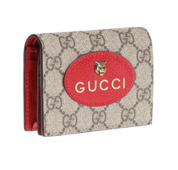 2024新作 グッチスーパーコピー GUCCI GG Supreme 紙幣 小銭入れ付き 二折り財布 8042301